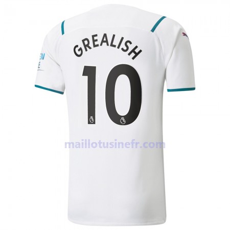 Maillot de Foot Manchester City Jack Grealish 10 Extérieur 2021-22